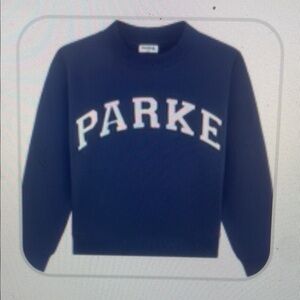 PARKE Navy Blue Sweatshirt